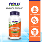 NOW Foods Ashwagandha Standardized Extract 450 mg, 90 Veg Capsules