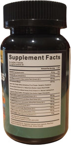 Organic Irish Sea Moss, Black Seed Oil, Ashwagandha, Turmeric,Ginger Capsule