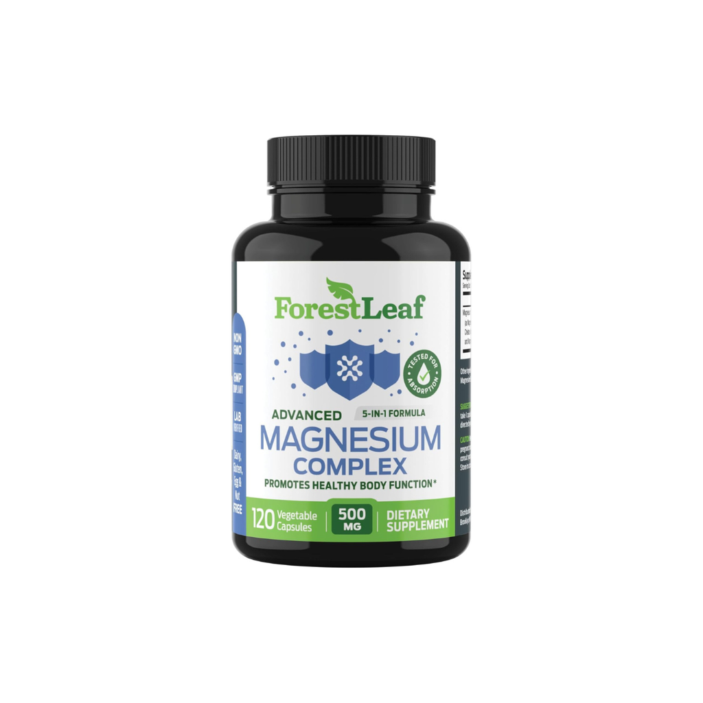 Forest Leaf Advanced Magnesium Complex 500 mg 120 Vegetable Capsules