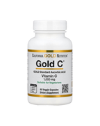 California Gold Nutrition Gold C Vitamin C 1,000 mg - 60 Capsules
