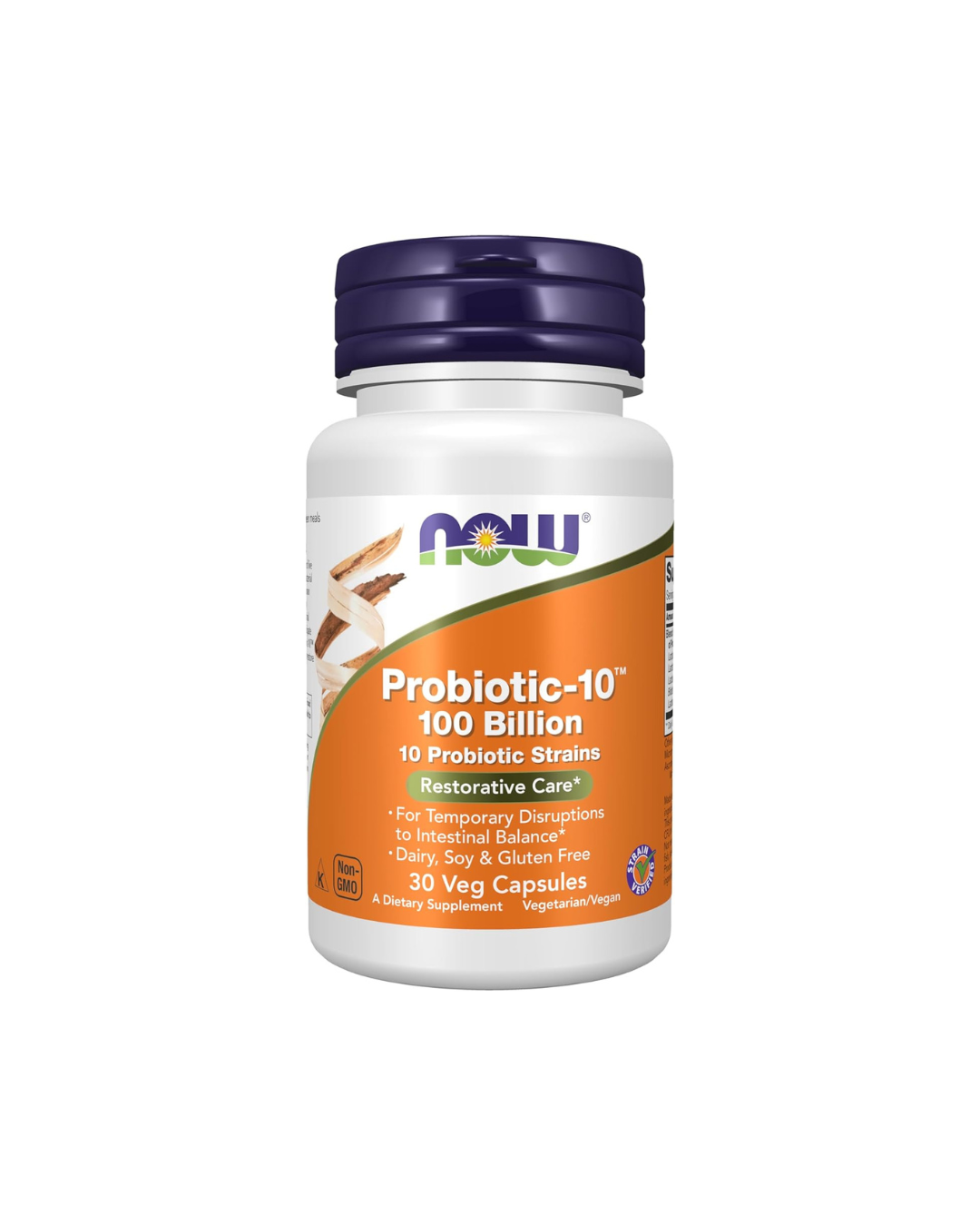 NOW Foods, Probiotic-10™100 Billion, 30 Veg Capsules