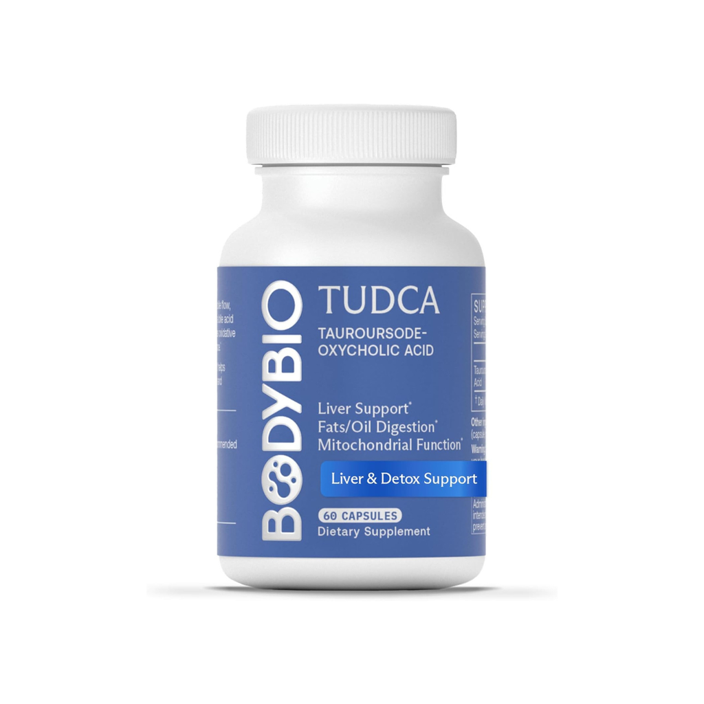 BodyBio TUDCA 500mg - 60 Capsules