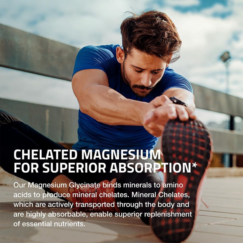 Bronson Magnesium Glycinate 200mg - 60 Capsules