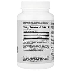 California Gold Nutrition Biotin 5,000 mcg, 120 Veggie Capsules