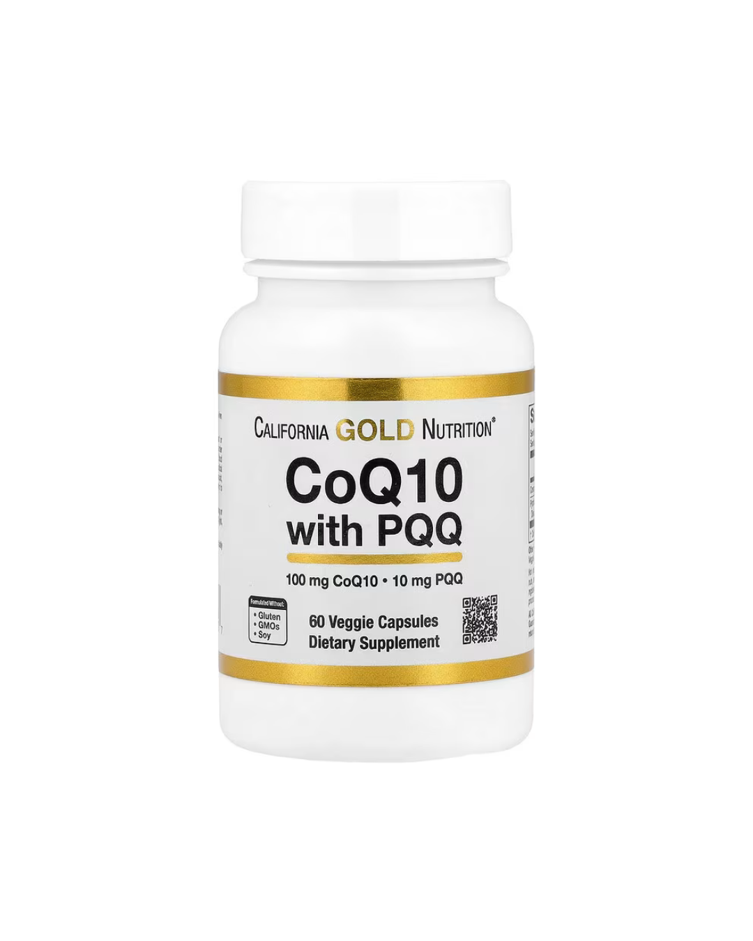 California Gold Nutrition CoQ10 with PQQ, 60 Veggie Capsules