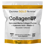 California Gold Nutrition CollagenUP®, Hydrolyzed Marine Collagen Peptides with Hyaluronic Acid and Vitamin C, Unflavored, 7.26 oz (206 g)