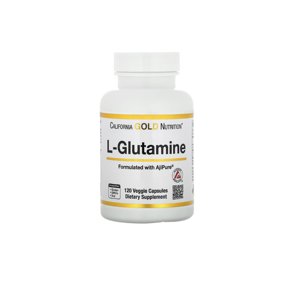 California Gold Nutrition L-Glutamine 1000 mg AjiPure, 120 Veggie Capsules