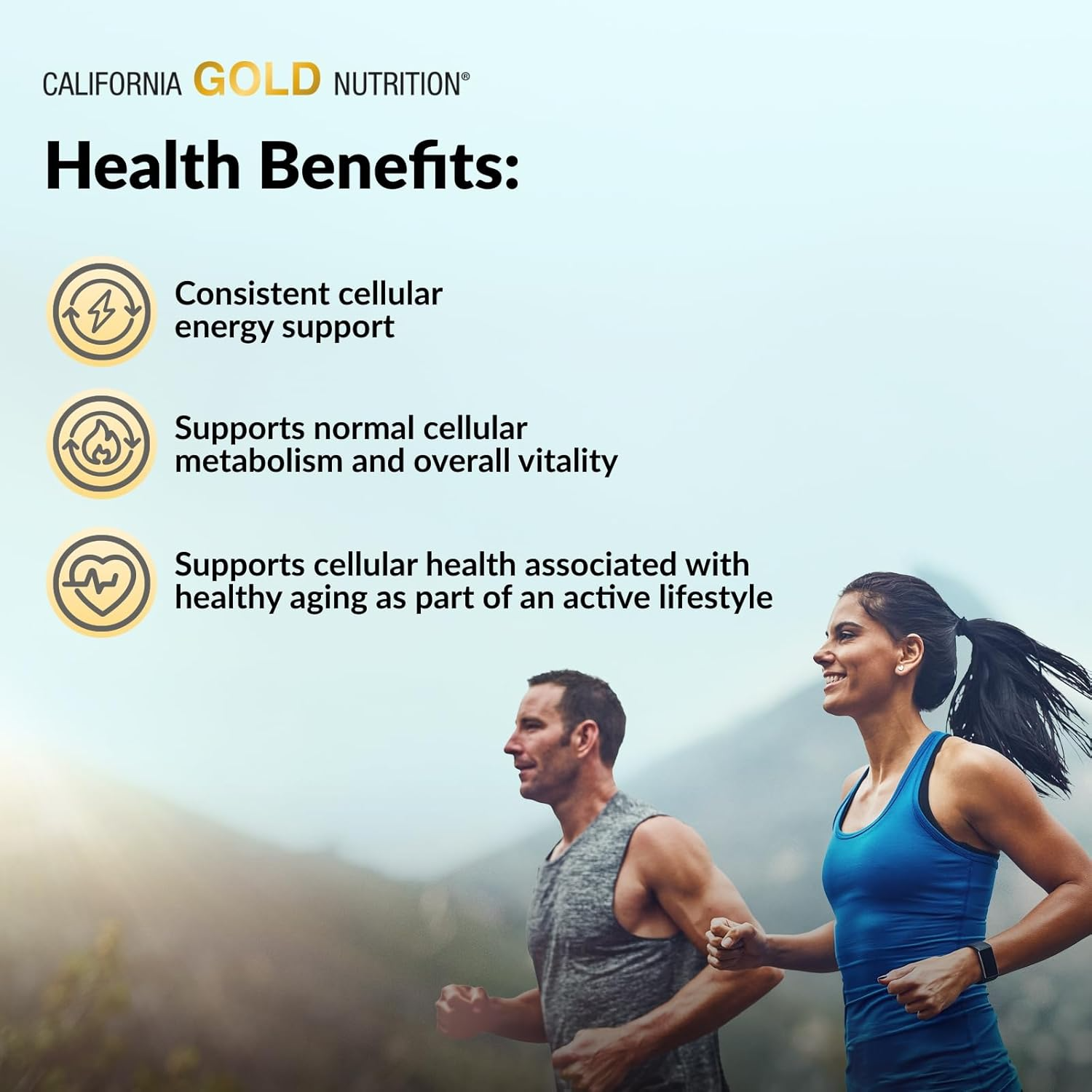 California Gold Nutrition NMN Flavonoid Complex with Apigenin and Dihydroquercetin, 60 Veggie Capsules