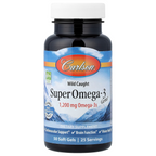 Carlson Wild Caught Super Omega-3 Gems 100 Softgels