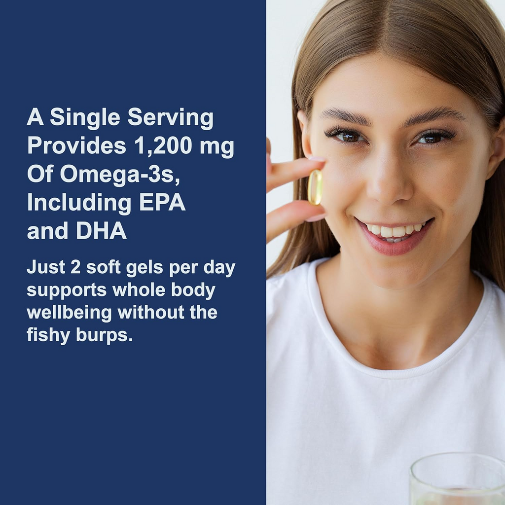 Carlson Wild Caught Super Omega-3 Gems 100 Softgels