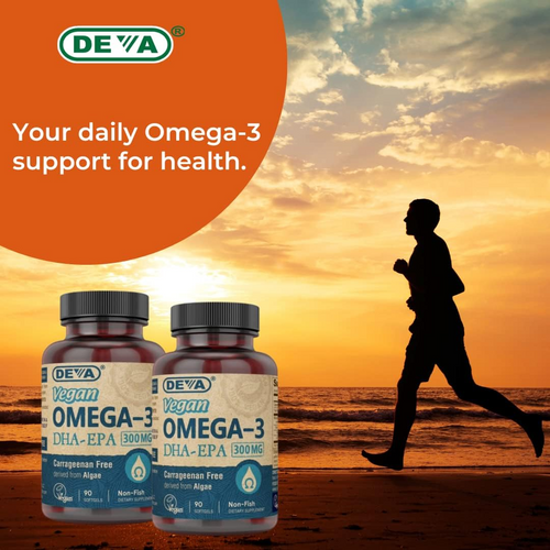 Deva Vegan Omega-3 DHA 200mg 90 Softgels