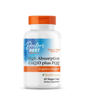 Doctor's Best High Absorption CoQ10 plus PQQ 100 mg with BioPerine, 60 Veggie Caps