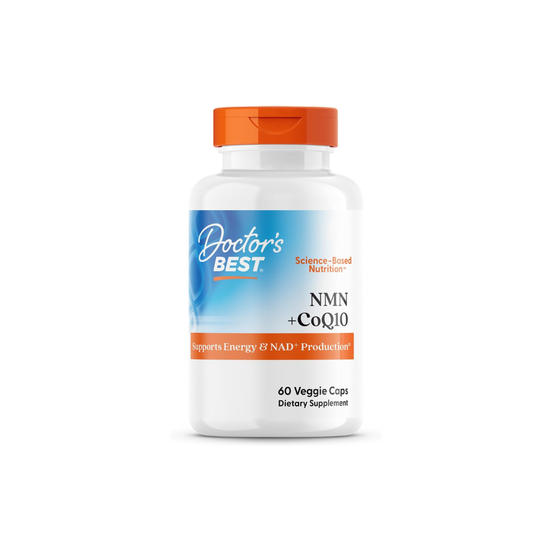 Doctor's Best NMN + CoQ10 60 Veggie Caps