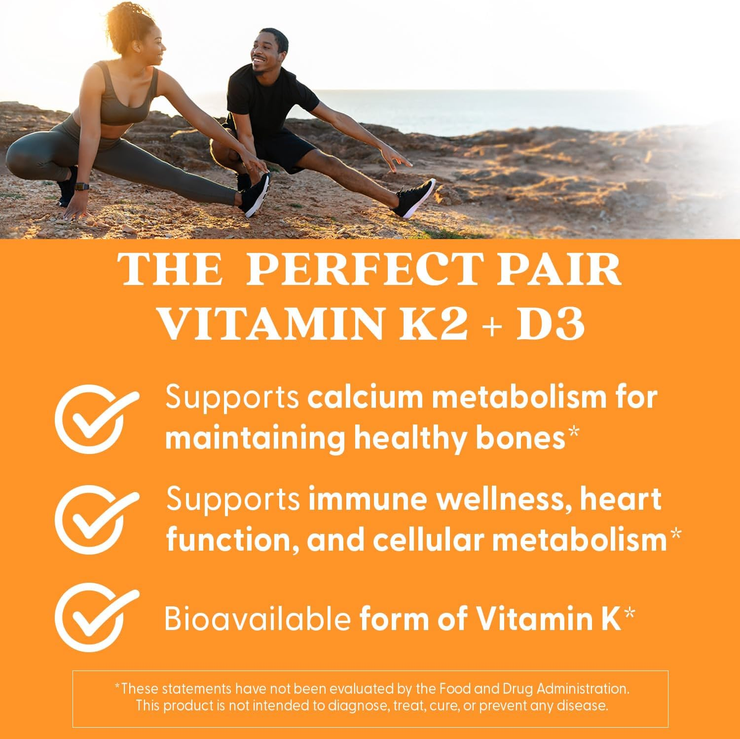 Doctor's Best Natural Vitamin K2 MK-7 Plus D3 180 mcg, 60 Veggie Caps