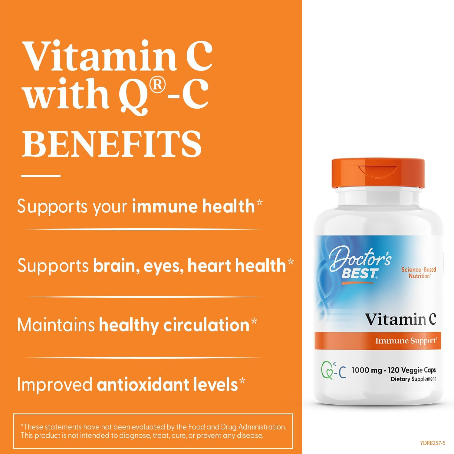 Doctor's Best Vitamin C 1,000 mg 360 Veggie Caps