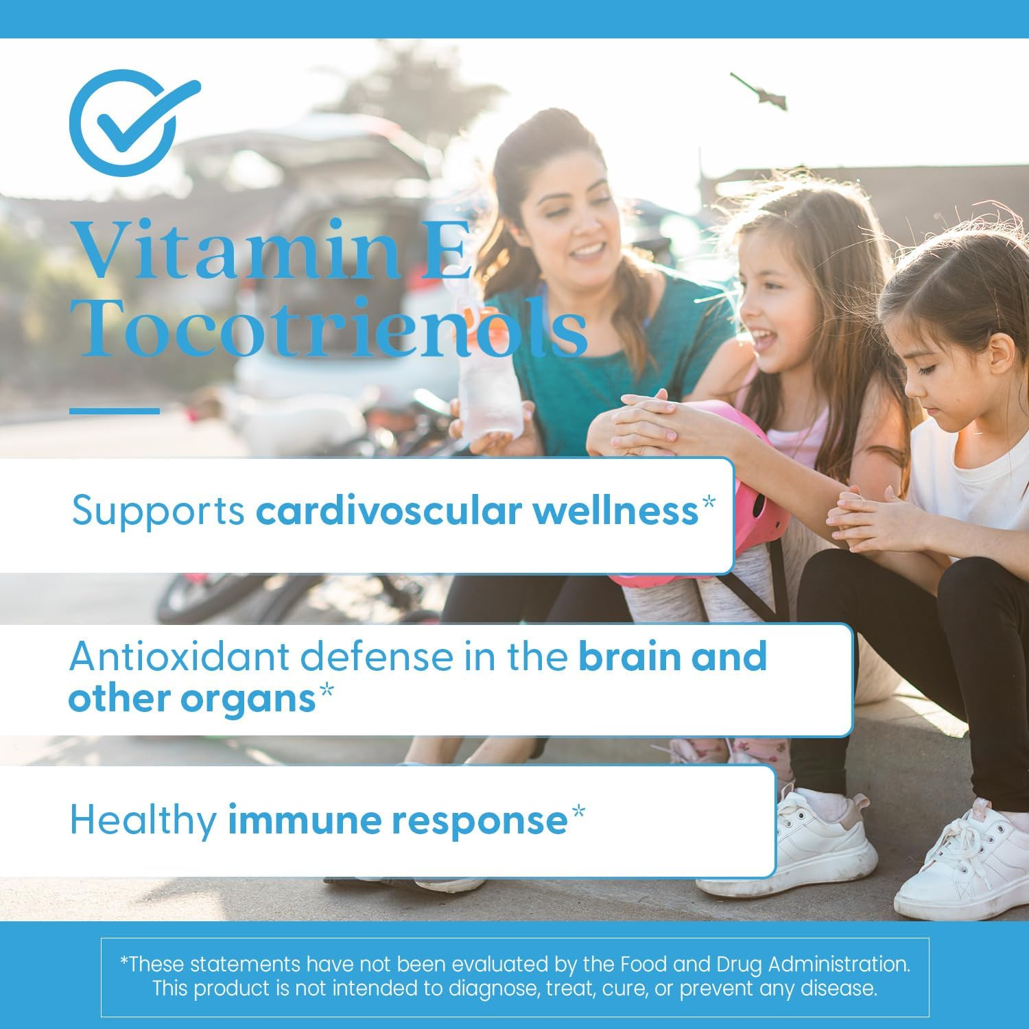 Doctor's Best Vitamin E Tocotrienols 50 mg, 60 Capsules