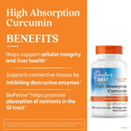 Doctor's Best High Absorption Curcumin 1000mg 120 Veggie Caps