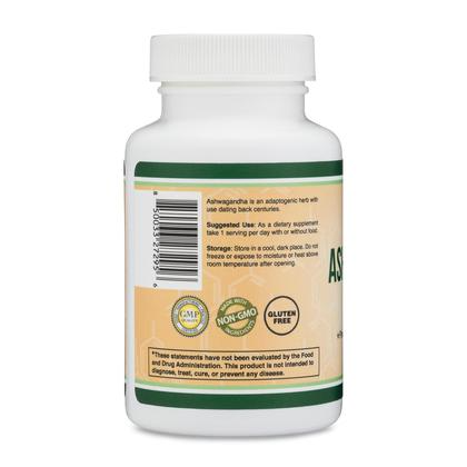 Double Wood Ashwagandha Capsules 500mg 120 Count