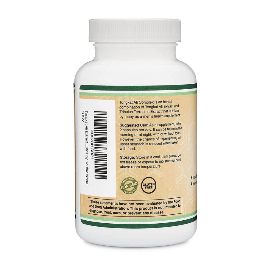 Double Wood Supplements Tongkat Ali Complex 1020 Mg - 120 Capsules