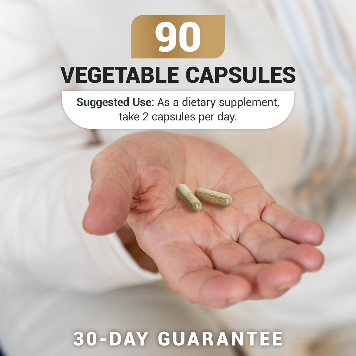 Dr Berg Ashwagandha with BioPerine (Black Pepper) – 90 Vegetable Capsules