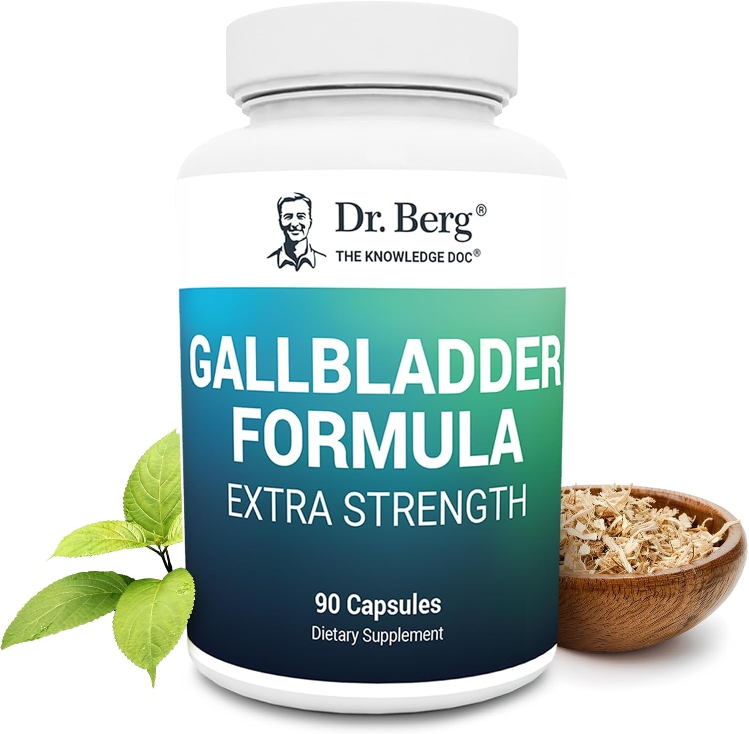 Dr. Berg Gallbladder Formula Extra Strength - 90 Vegetable Capsules