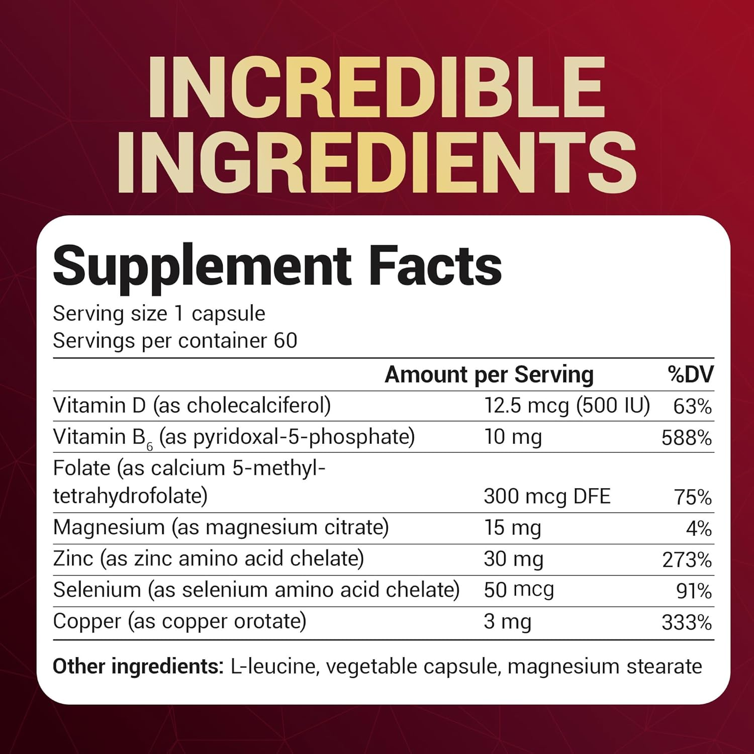 Dr Berg Zinc with Magnesium, Vitamin D3 and Selenium 30 mg of Zinc – 60 vegetable capsules