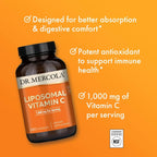 Dr. Mercola Liposomal Vitamin C 1,000 mg _ 180 Capsules