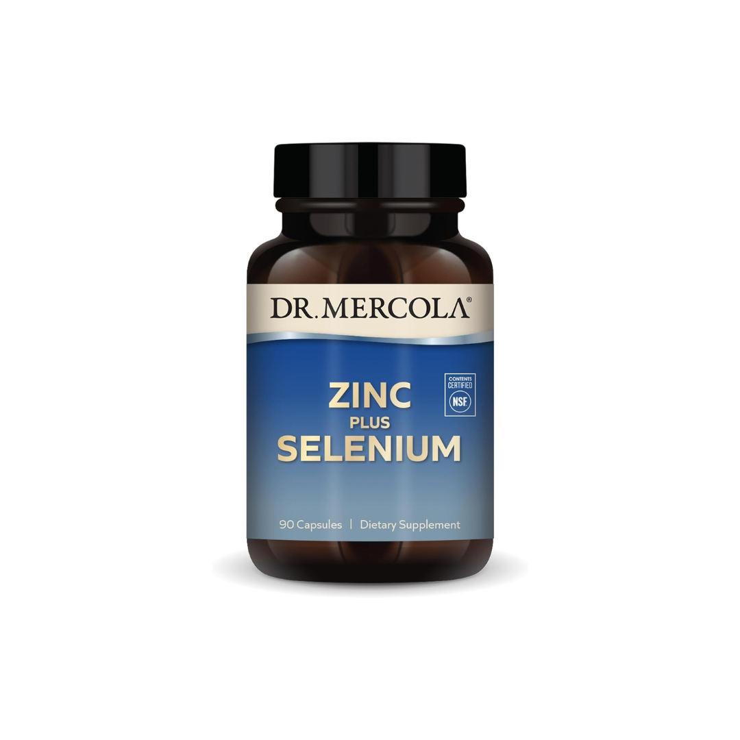 Dr. Mercola Zinc Plus Selenium, 90 Capsules
