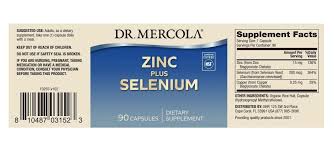 Dr. Mercola Zinc Plus Selenium, 90 Capsules