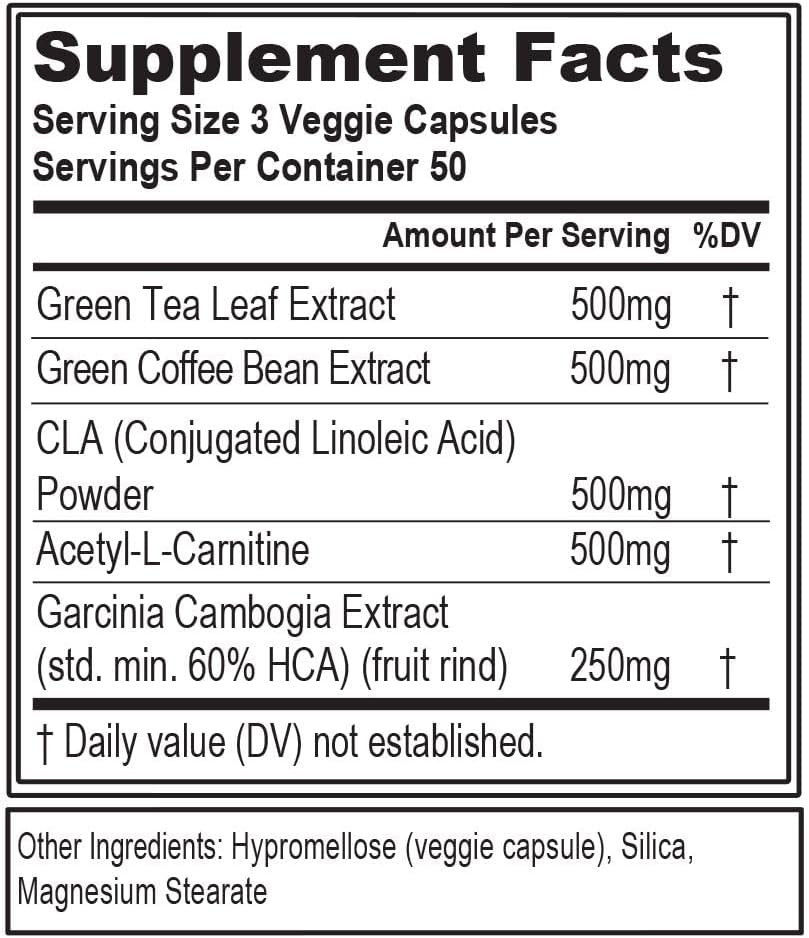 EVLution Nutrition LeanMode Stimulant Free Weight Loss Support 150 Veggie Capsules