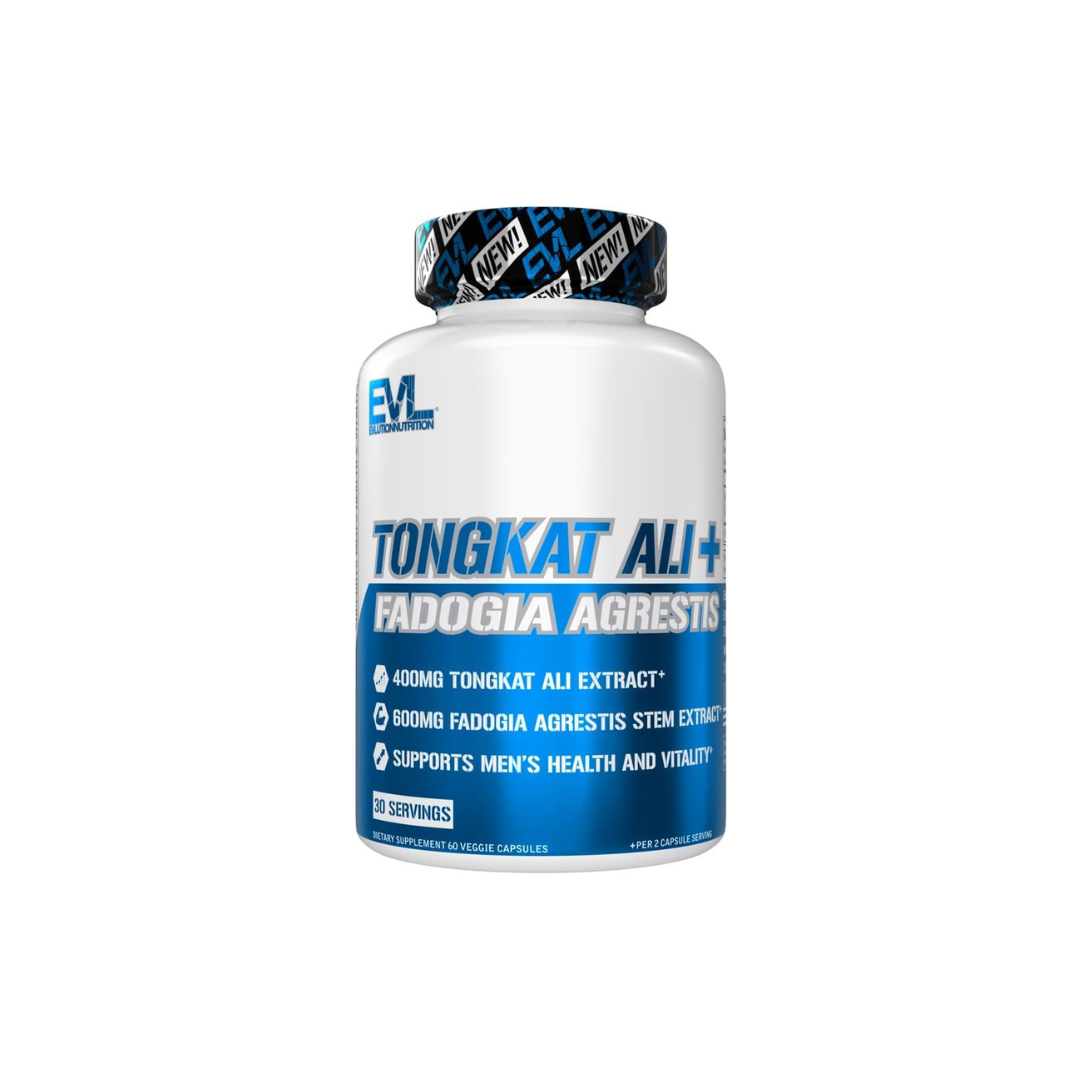 EVLution Nutrition Tongkat Ali + Fadogia Agrestis, 60 Veg Capsules