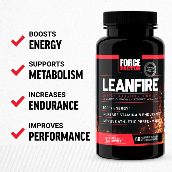 Force Factor LeanFire® 30 Vegetable Capsules