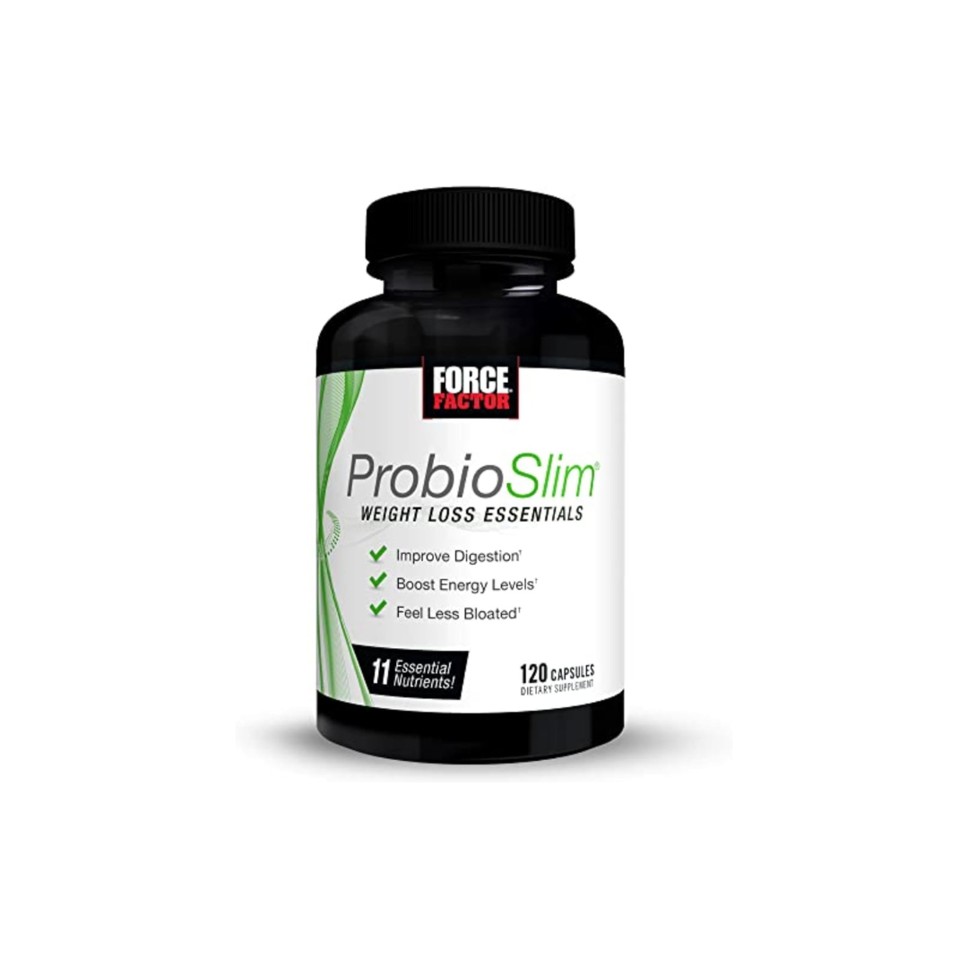 Force Factor ProbioSlim Weight Loss Essentials, 120 Vegetable Capsules