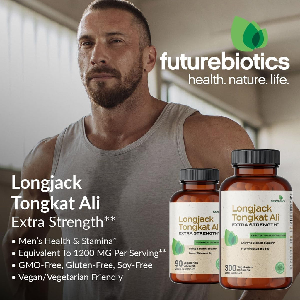 Futurebiotics Longjack Tongkat Ali 1200 MG _ 300 Count