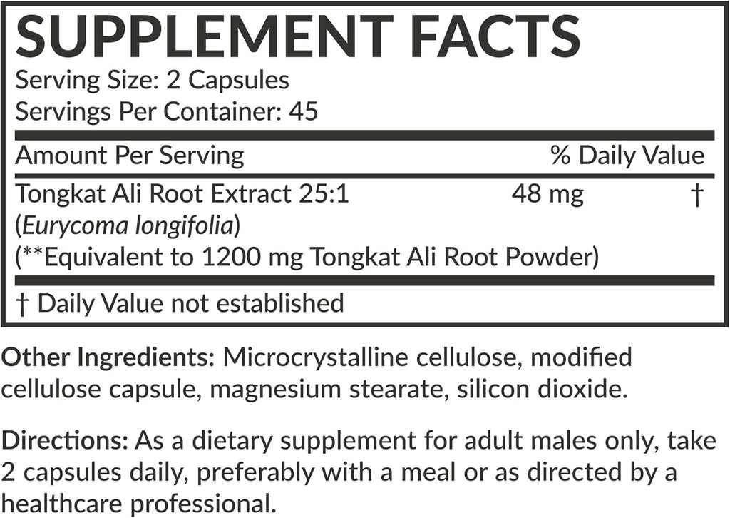 Futurebiotics Longjack Tongkat Ali 1200 MG _ 300 Count