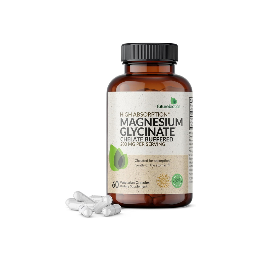 Futurebiotics Magnesium Glycinate 200 MG per Serving - 60 Capsules