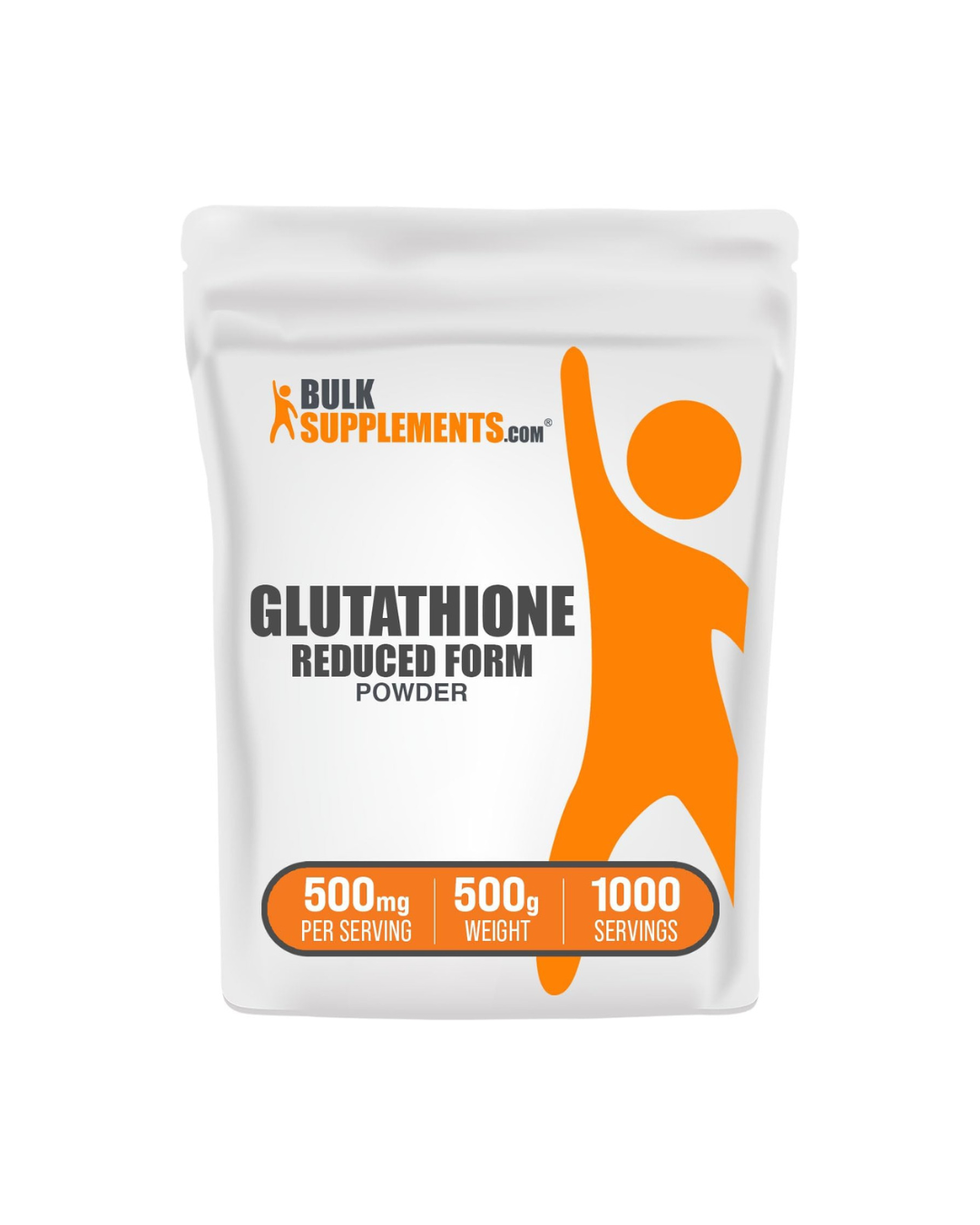 Bulk Supplements Glutathione Reduced Powder 500mg