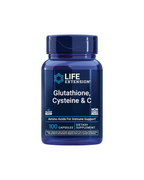 Life Extension Glutathione Cysteine & C, 100 Capsules
