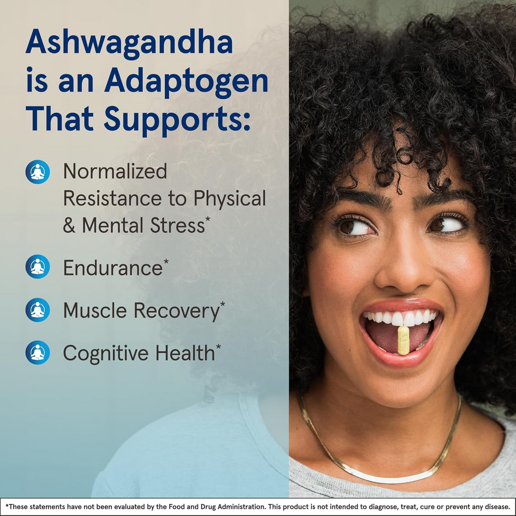 Jarrow Formulas Ashwagandha 300 mg, 120 Veg Capsules