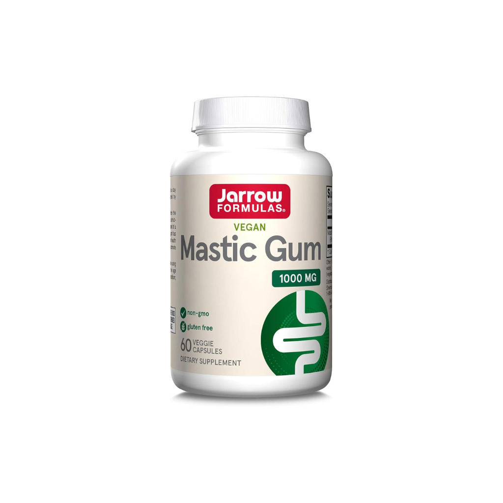 Jarrow Formulas Vegan Mastic Gum 60 Veg Capsules (500 mg per Capsule)