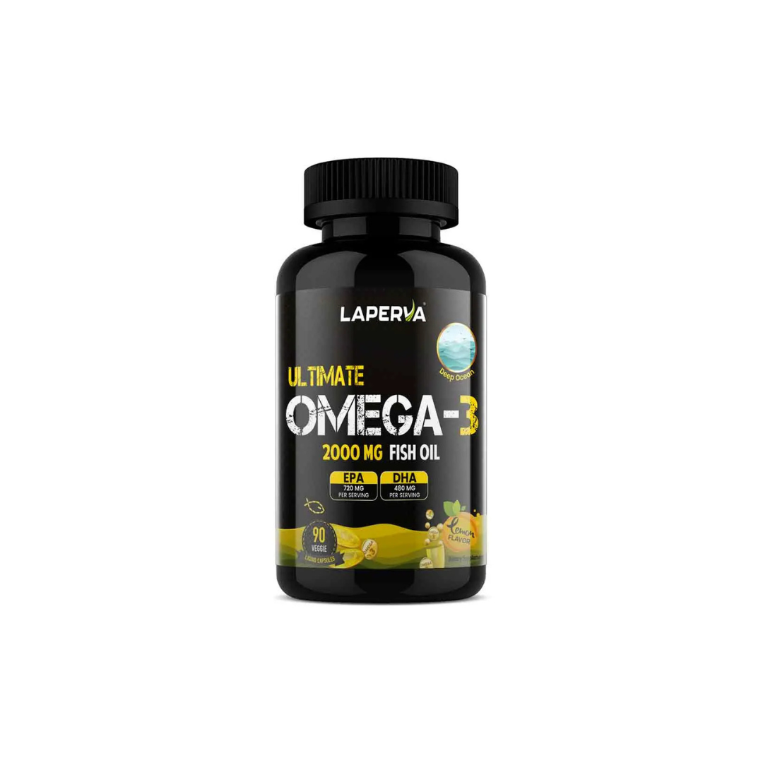 Laperva Ultimate Omega-3 Fish Oil, 2000 mg, 90 Softgels