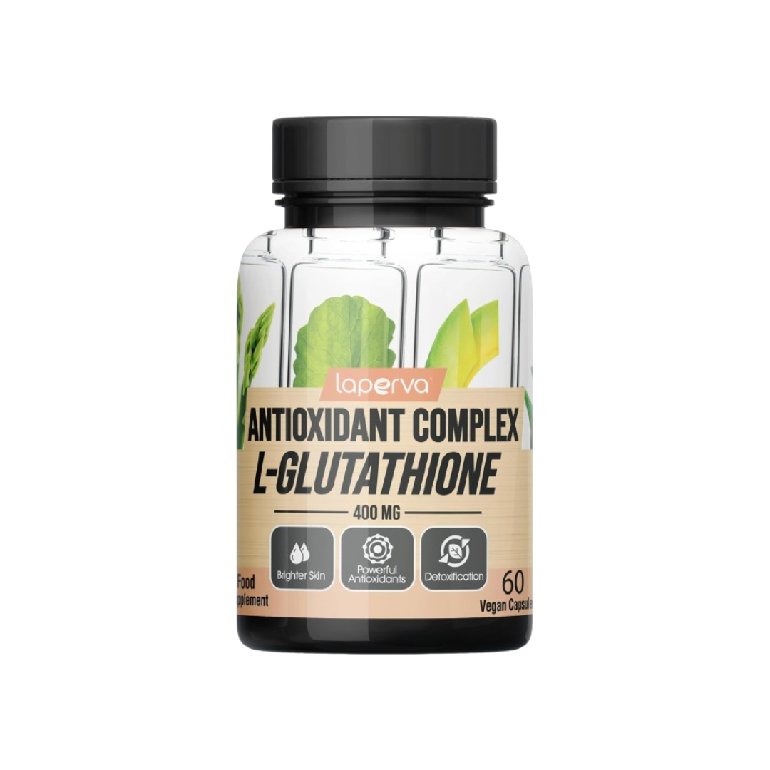Laperva Antioxidant Complex L Glutathione 400mg 60 Veggie Capsules