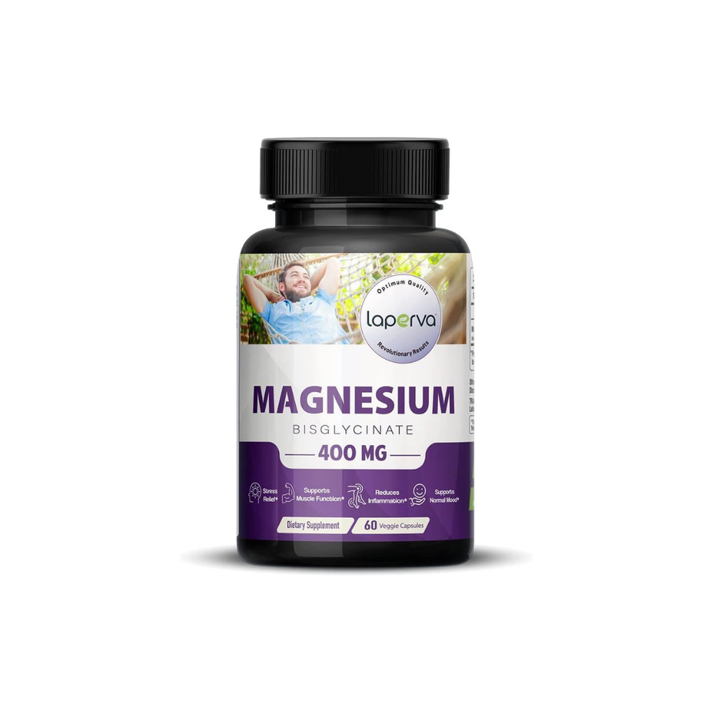 Laperva Magnesium Bisglycinate 400mg 60 Veggie Capsule