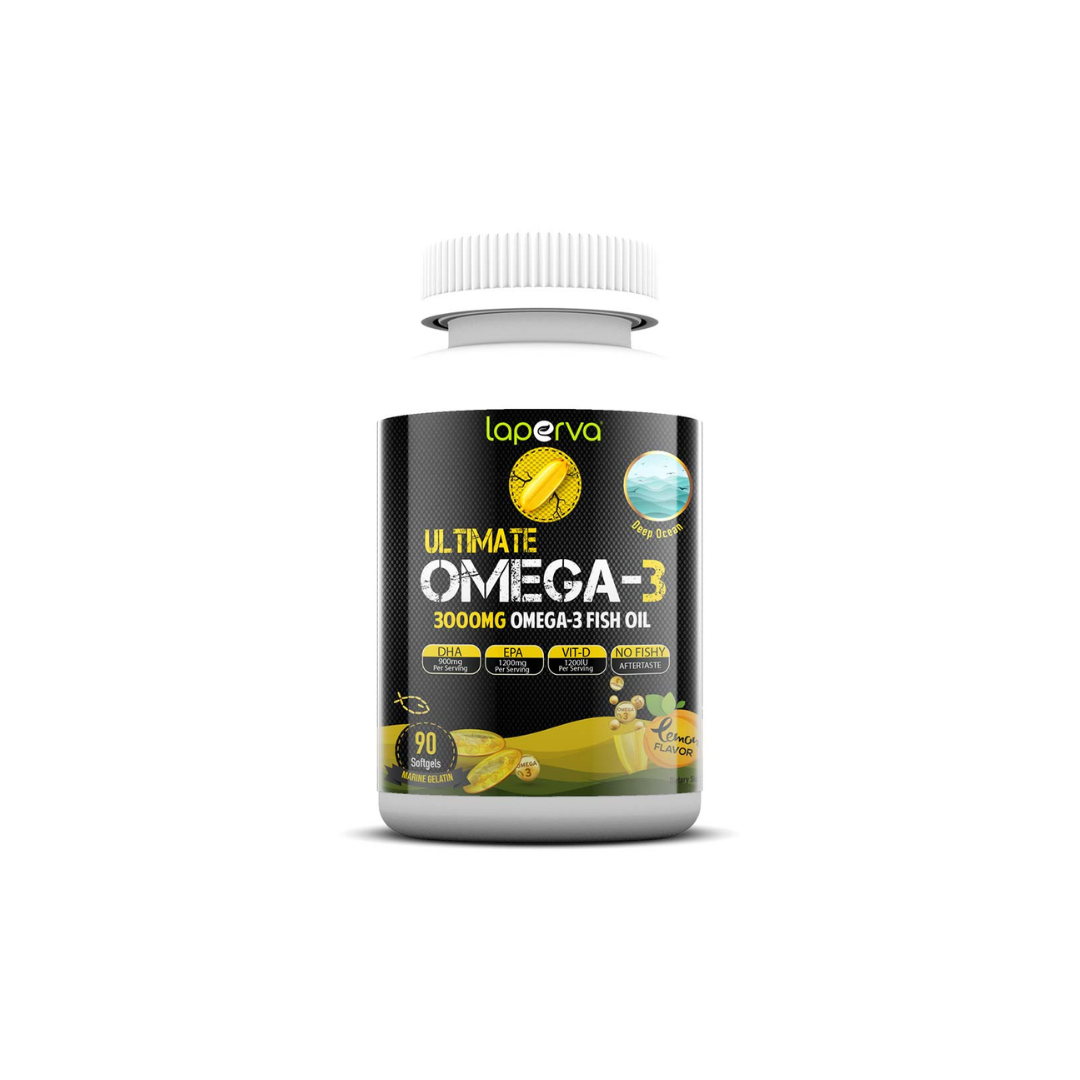 Laperva Ultimate Omega-3 Fish Oil 3000mg 90 Softgels