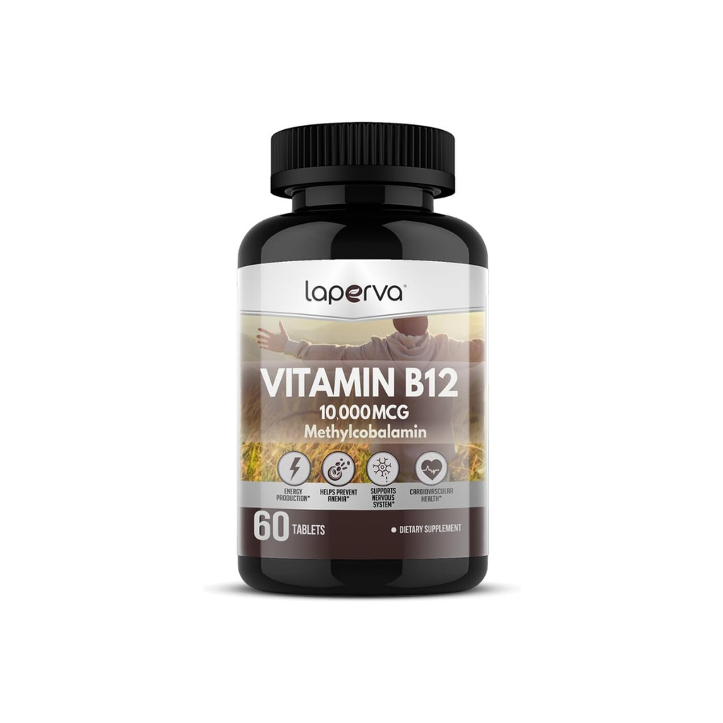 Laperva Vitamin B12 Methylcobalamin 10,000mcg 60 Tablets