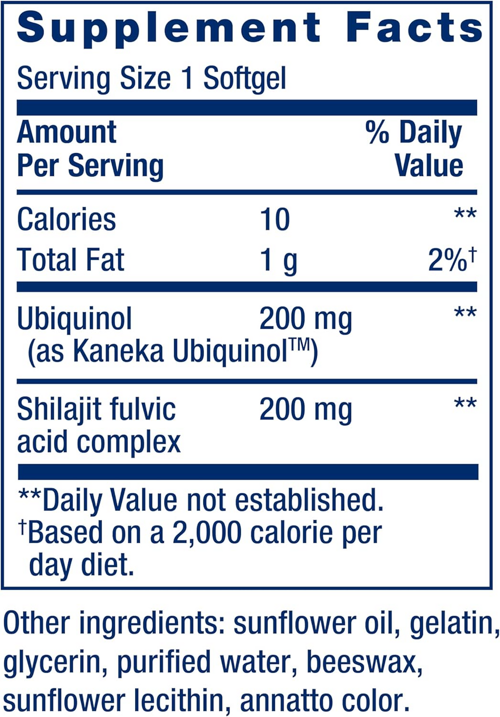 Life Extension CoQ10 (Ubiquinone) with d-Limonene 100 mg, 60 Softgels