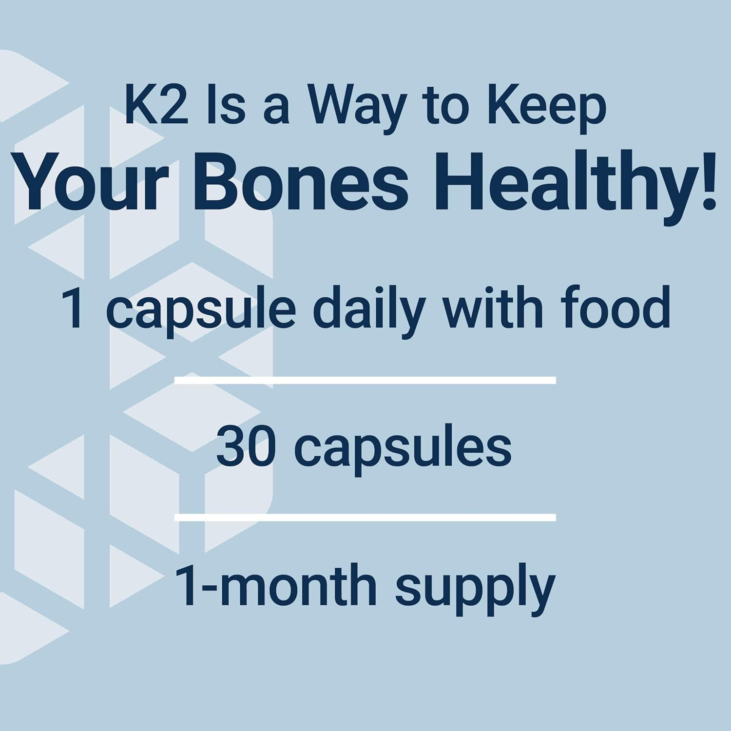 Life Extension Mega Vitamin K2 45,000 mcg, 30 Capsules