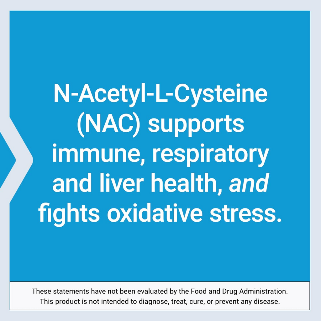 Life Extension N-Acetyl-L-Cysteine 600 mg, 60 Capsules