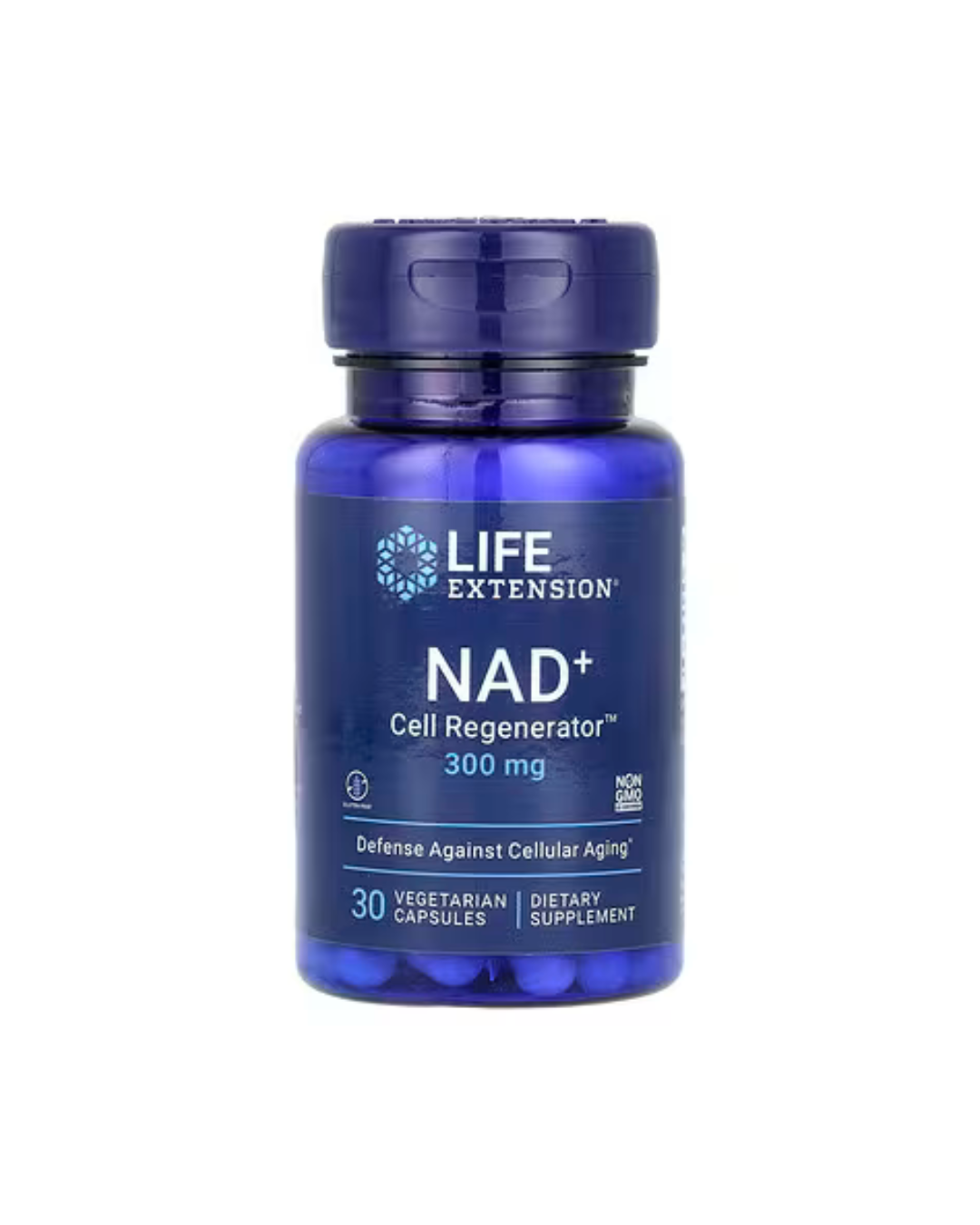 Life Extension NAD+ Cell Regenerator 300 mg, 30 Vegetarian Capsules