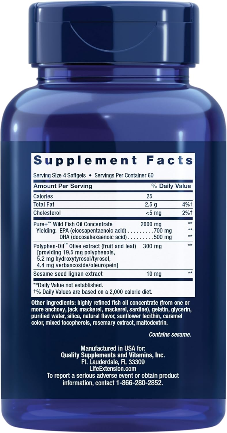 Life Extension Super Omega-3, 240 Softgels